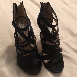 Strappy Michael kors Black evening pumps